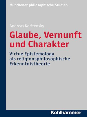 cover image of Glaube, Vernunft und Charakter